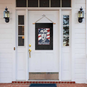 No One Wants To Fight For Israel Garden Flag US Marine Veteran Anti War TS14 Print Your Wear