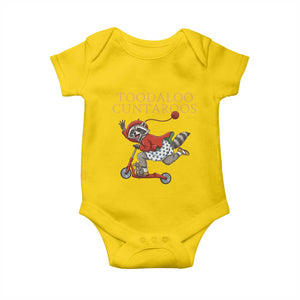 Toodaloo Cuntaroos Baby Onesie Funny Sarcastic Raccoon Inappropriate Meme TS14 Daisy Print Your Wear