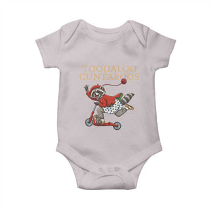 Toodaloo Cuntaroos Baby Onesie Funny Sarcastic Raccoon Inappropriate Meme TS14 Ice Gray Print Your Wear