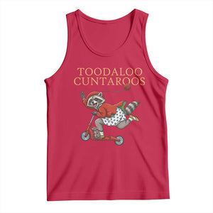 Toodaloo Cuntaroos Tank Top Funny Sarcastic Raccoon Inappropriate Meme TS14 Red Print Your Wear