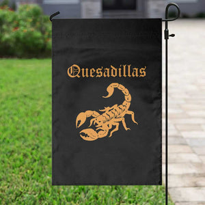 Quesadillas Scorpion Garden Flag Burnt Orange Southwestern TS14 Print Your Wear