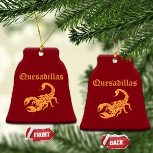 Quesadillas Scorpion Ceramic Ornament Burnt Orange Southwestern TS14 Print Your Wear