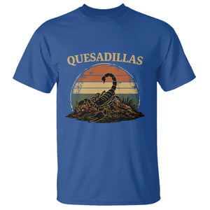 Quesadillas Scorpion T Shirt Southwestern Desert Food TS14 Royal Blue Print Your Wear