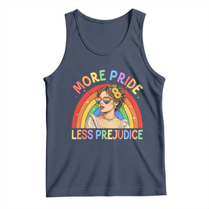 More Pride Less Prejudice Tank Top Pride Month LGBTQ Gay Lesbian