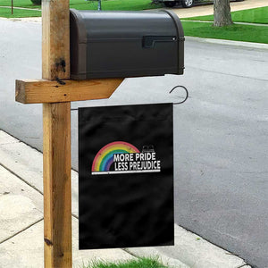 More Pride Less Prejudice Garden Flag Pride Month LGBTQ