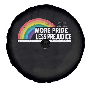 More Pride Less Prejudice Spare Tire Cover Pride Month LGBTQ TS14 Print Your Wear