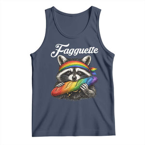 Faguette LGBTQ Tank Top Funny Pride Raccoon Rainbow