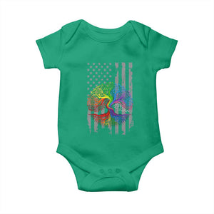 Tree of Life Rainbow LGBTQ Pride Baby Onesie American Flag Gift TS14 Irish Green Print Your Wear