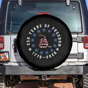 250 Years Of Freedom Spare Tire Cover Gadsden Betty Ross Flag Ring of Stars American Patriot US