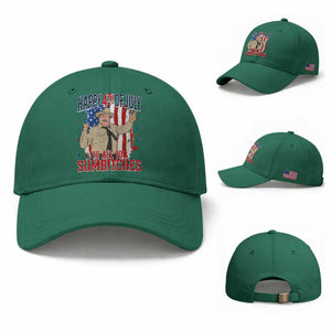 Happy 4th Of July To All You Sumbitches Baseball Cap Funny USA 250th Anniversary Independence Day
