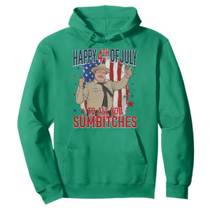 Happy 4th Of July To All You Sumbitches Hoodie Funny USA 250th Anniversary Independence Day