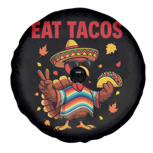 Funny Turkey Thanksgiving Spare Tire Cover Eat Tacos TS14 Print Your Wear