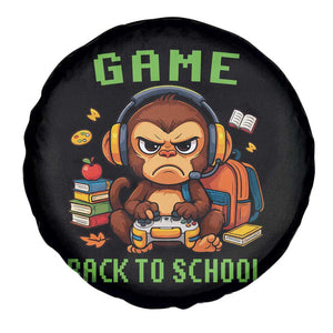 Funny Video Game Spare Tire Cover Cute Monkey Back To School TS14 Print Your Wear