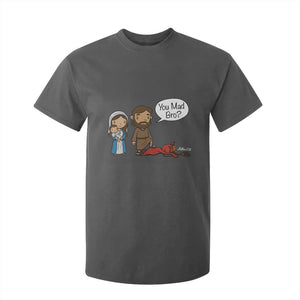 Funny Christian T Shirt For Kid You Mad Bro Matthew 2:16 TS14 Dark Heather Print Your Wear