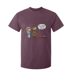 Funny Christian T Shirt For Kid You Mad Bro Matthew 2:16 TS14 Maroon Print Your Wear