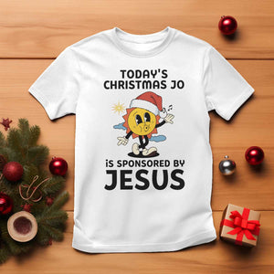 Funny Jesus Christian Christmas T Shirt Today Is Good Mood Is Sponsored By Jesus TS14 White Print Your Wear