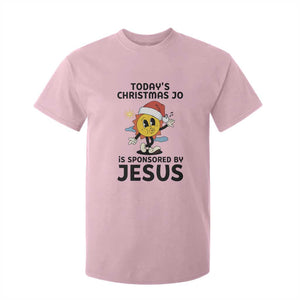 Funny Jesus Christian Christmas T Shirt For Kid Today Is Good Mood Is Sponsored By Jesus TS14 Light Pink Print Your Wear