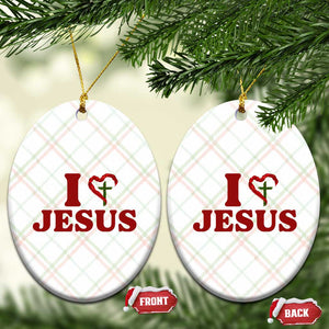 Jesus Christian Ceramic Ornament Religious Faith Inspirational Bible Verse TS14 Print Your Wear