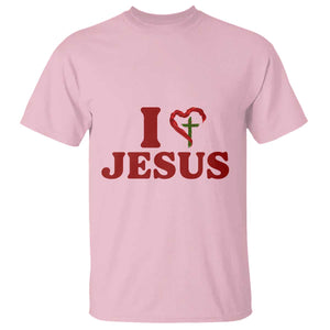 Jesus Christian T Shirt Religious Faith Inspirational Bible Verse TS14 Light Pink Print Your Wear