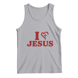 Jesus Christian Tank Top Religious Faith Inspirational Bible Verse TS14 Athletic Heather Print Your Wear