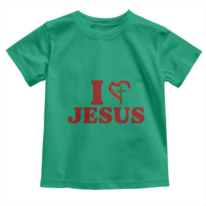 Jesus Christian Toddler T Shirt Religious Faith Inspirational Bible Verse TS14 Irish Green Print Your Wear