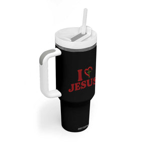 Jesus Christian Tumbler With Handle Religious Faith Inspirational Bible Verse TS14 Print Your Wear
