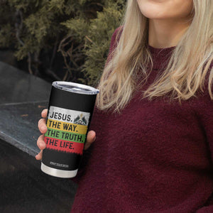 Jesus Christian Tumbler Cup The Way The Truth The Life Nativity Scene TS14 Print Your Wear