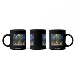Nativity Scene Coffee Mug Christmas Starry Night Christian Jesus Baby Jesus Holiday TS14 Print Your Wear