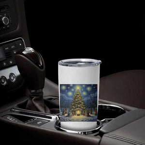 Nativity Scene Tumbler Cup Christmas Starry Night Christian Jesus Baby Jesus Holiday TS14 Print Your Wear