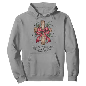 Jesus Christian Hoodie Cross Bible Verse Inspirational Christmas TS14 Sport Gray Print Your Wear
