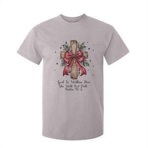 Jesus Christian T Shirt For Kid Cross Bible Verse Inspirational Christmas TS14 Ice Gray Print Your Wear