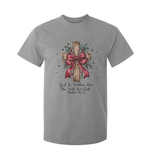 Jesus Christian T Shirt For Kid Cross Bible Verse Inspirational Christmas TS14 Sport Gray Print Your Wear