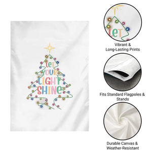 Jesus Christmas Garden Flag Let Your Light Shine Matthew 5:16 TS14 Print Your Wear