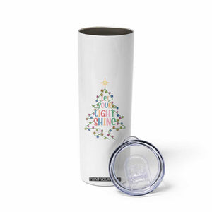 Jesus Christmas Skinny Tumbler Let Your Light Shine Matthew 5:16 TS14 Print Your Wear