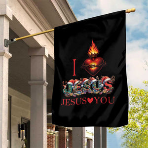 Jesus Christian Christmas Garden Flag Cross Bible Verse Faith Love TS14 Print Your Wear