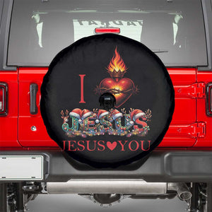 Jesus Christian Christmas Spare Tire Cover Cross Bible Verse Faith Love TS14 Black Print Your Wear