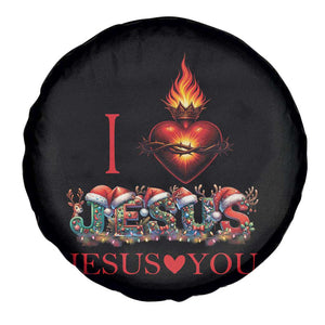 Jesus Christian Christmas Spare Tire Cover Cross Bible Verse Faith Love TS14 Print Your Wear