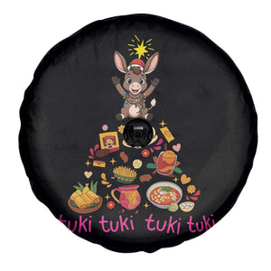 Mi Burrito Sabanero Spare Tire Cover Donkey Mexican Christmas TS14 Print Your Wear