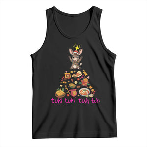 Mi Burrito Sabanero Tank Top Donkey Mexican Christmas TS14 Black Print Your Wear