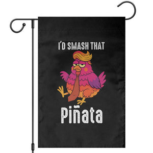 Funny Pinata Mexican Garden Flag Trump Always Chicken TS14 Black Print Your Wear