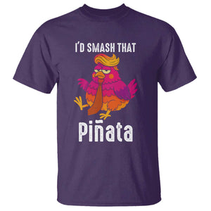 Funny Pinata Mexican T Shirt Trump Always Chicken - Print Your Wear