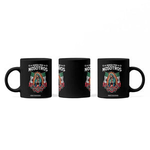 Our Lady of Guadalupe Coffee Mug Virgin Mary Mexican Flag TS14 Print Your Wear