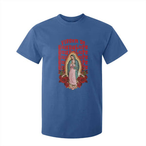 Our Lady of Guadalupe T Shirt For Kid Saint Virgin Mary Mexican TS14 Royal Blue Print Your Wear