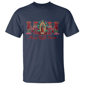 Our Lady of Guadalupe T Shirt Virgin Mary Christian TS14 Navy Print Your Wear