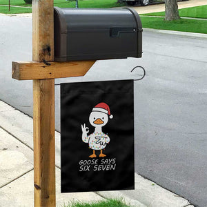 67 Six Seven Silly Goose Christmas Meme Garden Flag TS14 Print Your Wear
