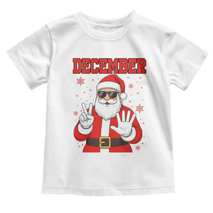 December 25 Toddler T Shirt Funny Santa Says Christmas TS14 White Print Your Wear
