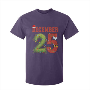 Christmas December 25 T Shirt For Kid Family Holiday Xmas TS14 Purple Print Your Wear