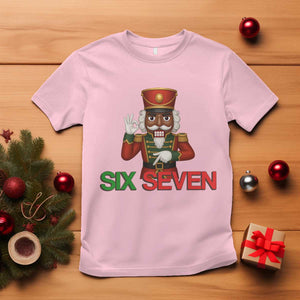 67 Six Seven Black Nutcracker Christmas Meme T Shirt TS14 Light Pink Print Your Wear