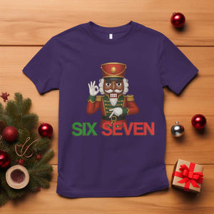 67 Six Seven Black Nutcracker Christmas Meme T Shirt TS14 Purple Print Your Wear