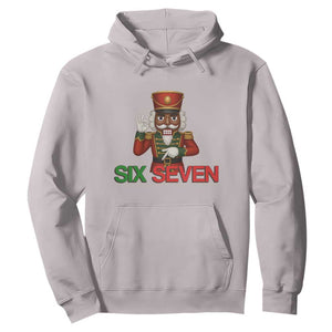 67 Six Seven Black Nutcracker Christmas Meme Hoodie TS14 Ice Gray Print Your Wear
